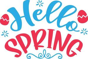 Hello Spring - 1 vector