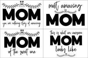 mom SVG t shirt or mom SVG hand lettered vector