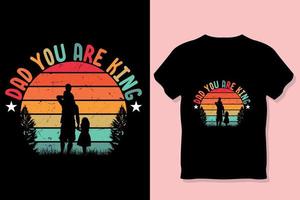 father's day shirt design vector