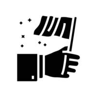 take initiative business glyph icon vector illustration