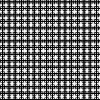 Black and White Checkered Pattern editable vector