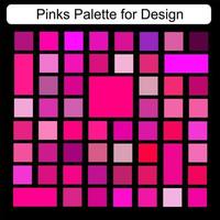 Pink Palette Design tool vector