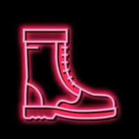 boot factory product color icon vector illustration