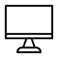 Computer Screen Icon Design vector