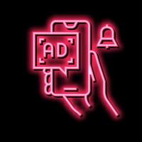 advertisement signal phone color icon vector illustration