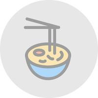 diseño de icono de vector de bibimbap