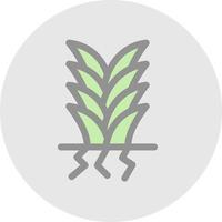 Yucca Vector Icon Design