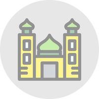 Mosque Vector Icon Design