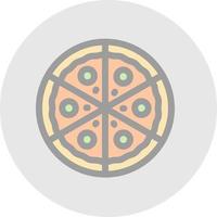 diseño de icono de vector de pizza