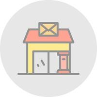 Post Office Vector Icon Design