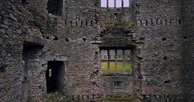 Ruins of Mellow Castle in Ireland video