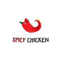 Spicy chicken logo, Logo Fried Chicken Restaurant Stock Illustration vector