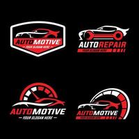 automotive compilation logo vector