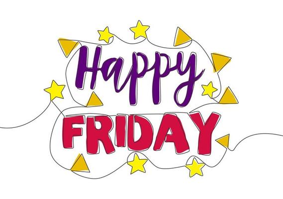 Happy Friday Vector Art, Icons, and Graphics for Free Download