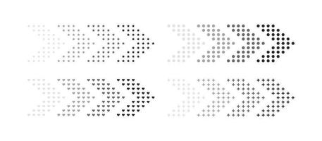 Pointers arrows. Arrows different shapes. Modern arrow icons. Vector arrows