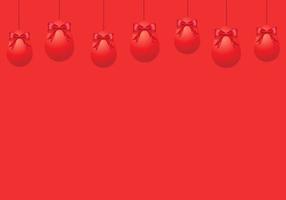 Realistic red egg on red background. Text Happy easter. Holiday decoration for easter holiday. Illustration for greeting card,  invitation, poster vector