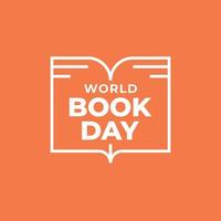 World book day design template vector