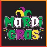 mardi gras new vector