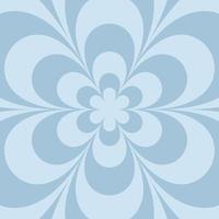 Abstract blue background from floral pattern vector