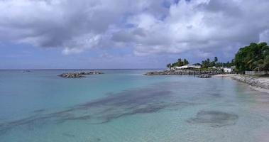 antenne visie van haven st. Charles jachthaven Aan de eiland van Barbados video