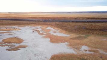 antenn se av tierra del fuego landskap i chile video