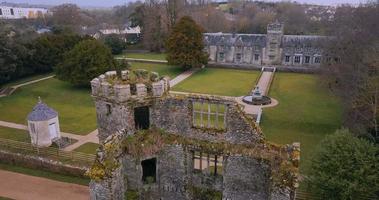 Ruinen von sanft Schloss im Irland video