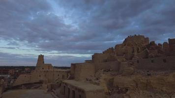 Panorama of the ancient city of Shali in the Siwa Oasis, Egypt video