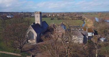 aéreo st. nicholas Igreja do Irlanda dentro um desafio video