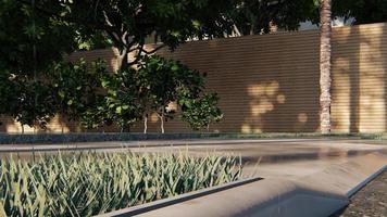 chuva solta em estrada. meio Ambiente natural chovendo chuveiro molhado, água gotas sustentável, de Meio Ambiente chuva queda Fonte Visão 3d render animação. Projeto para presente, fundo. video