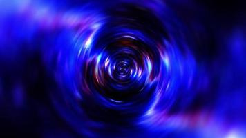 ciclo Sombrio azul vermelho abstrato grunge túnel fundo video