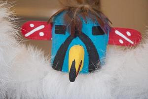 Navajo Indian Kachina doll detail photo