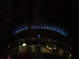 Gas heater detail photo