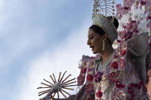 LA PAZ, MEXICO - FEBRUARY 22 2020 - Traditional Baja California Carnival photo