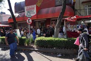 MEXICO CITY, MEXICO - NOVEMBER 5 2017 - Day of dead celebration photo