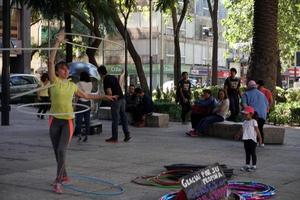 MEXICO CITY, MEXICO - NOVEMBER 5 2017 - Day of dead celebration photo