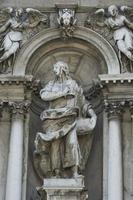 venice church marble statue photo