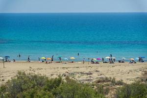Wonderful Sicilia sandy Beach photo