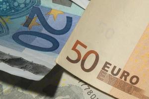 Euro Currency paper detail photo