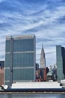 New York Manhattan view from East River photo