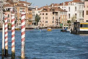 Venice view of canal grande photo