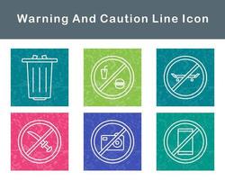 Warning And Caution Vector Icon Set