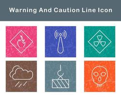 Warning And Caution Vector Icon Set