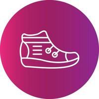 Sneakers Creative Icon vector