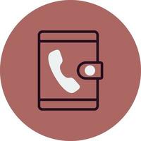 Phone Book Vector Icon