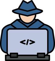Hacker Vector Icon