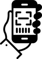 Barcode Scanner Vector Icon