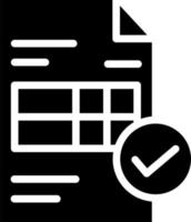 Invoice Vector Icon