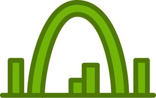 Gateway Arch Vector Icon