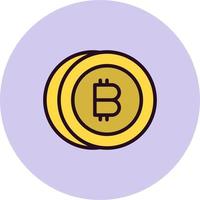 Bit Coin Vector Icon