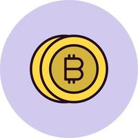 Bit Coin Vector Icon